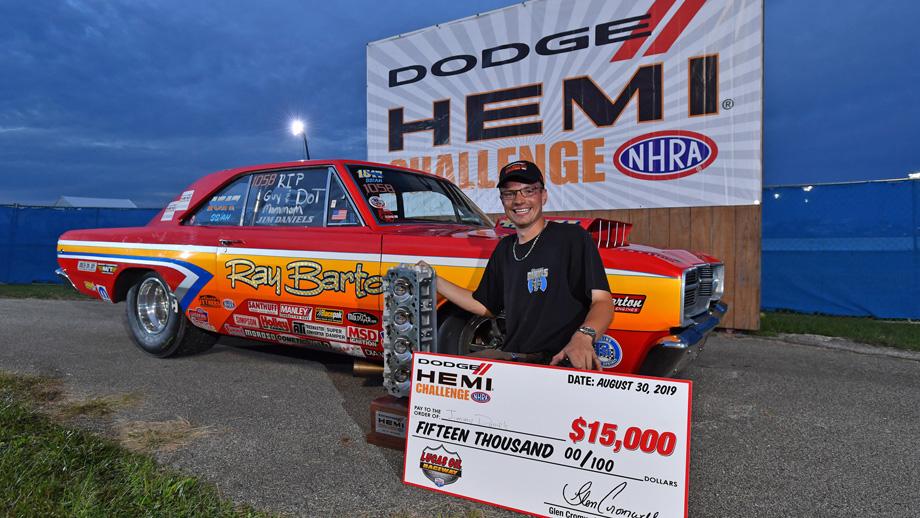 Four score; Jimmy Daniels bags fourth straight Dodge Hemi Challenge title